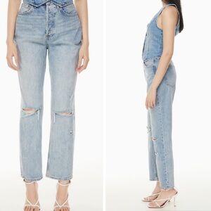 Aritzia Denim Forum The Joni High Rise Loose size 26